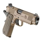 Springfield Armory 1911 Tactical Response .45 ACP 4.2"Bbl CC Cut Coyote Brown Handgun w/AOS Plate U-Notch Trit Sights,Rail,3x7rd Mags PC9124LRCB-CCAOS - Additional Image 1