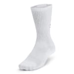 Under Armour Adult Unisex TC White/Black Crew Socks 1386315-10000 - Additional Image 3