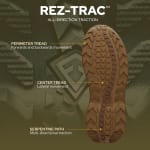 First Tactical Men's AERO-TAC Mid Side-Zip Boots Coyote 165928-060 - Additional Image 3