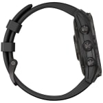 Garmin fenix 7S Sapphire Solar Carbon Gray DLC Titanium w/Black Band Smartwatch 010-02539-24