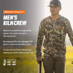 First Lite Men's Kiln LS Crew Specter XL MTKLCSPXL