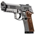 Beretta 92GTS Launch Edition 9mm 4.7" Bbl Stainless Steel/Black 10rd Pistol w/Walnut Grips J92XFMSDA20M1 - Additional Image 2
