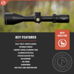 Athlon Talos HMR 4-16x56mm AHMC SFP IR MOA Reticle Riflescope 215020