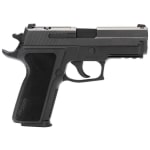 Sig Sauer P229 Elite Compact 9mm 3.9" Bbl Optics Ready Black DA/SA Pistol w/(2) 15rd Steel Mags, E2 Grip & SIGLITE E29R-9-BSE-R2