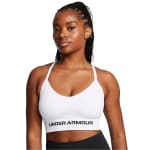 Under Armour Women's Vanish Seamless Low Bra White/Black 1384417-10000 - Additional Image 3