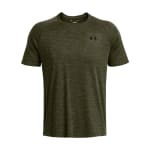 Under Armour Men's Tech Shortsleeve Marine OD Green/Black Textured Shirt 1382796-39000 - Additional Image 3
