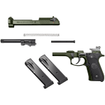 Beretta 92FS OD Green 15rd OD Green 9x19mm 4.9" Bbl SA/DA Pistol w/2 15 Mags J92F300GR15 - Additional Image 11