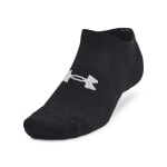 Under Armour Adult Unisex TC Black/White No-Show Socks 1386317-00100 - Additional Image 3