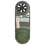 Kestrel 3500NV Weather Meter Digital Psychrometer NV Backlight with Leupold Hard Case Olive Drab 0835NV-LEU