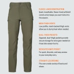 First Lite Men's 308 Lined Pant Conifer 4432 MB38LCN4432