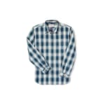 Filson Wildwood Shirt Blue Gray LG 10684