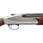 Benelli 828U 12ga 3" 26" Compact AA-Grade Satin Walnut Engraved Nickel Receiver O/U Break Action Shotgun 10709 - Additional Image 2