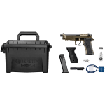 Beretta M9A4 Overlanding 9x19mm 5.1" Threaded Bbl SA/DA Nomad Bronze Pistol w/(2)10rd Mags JS92M9A4GBRZ10 - Additional Image 6