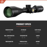 Athlon Neos HMR 6-18x50mm BDC600 SFP MOA Reticle Riflescope 216031