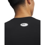 Under Armour Men's Heatgear Longsleeve Black/White Compression Shirt 1361524-00100 - Additional Image 2