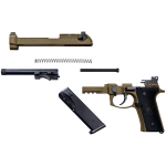Beretta M9A4 Overlanding 9x19mm 5.1" Threaded Bbl SA/DA Nomad Bronze Pistol w/(2)10rd Mags JS92M9A4GBRZ10 - Additional Image 7