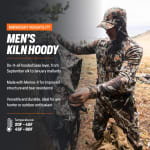 First Lite Men's Kiln Hoody Specter XL MTKHDSPXL