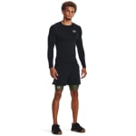 Under Armour Men's Heatgear Armour Marine OD Green/White Long Shorts 1361602-39000 - Additional Image 2