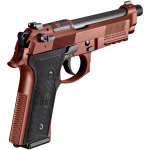 Beretta M9A4 Overlanding 9x19mm 5.1" Threaded Bbl SA/DA Clay Pistol w/(2)10rd Mags JS92M9A4GCLA10 - Additional Image 6