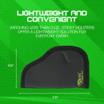 Sticky Holsters Large IWB/Pkt & Ambi Large/Long Revolvers up to a 4" Bbl Sticky Holster LG-5