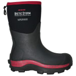 Dryshod Women's Arctic Storm Mid Black/Cranberry Size 11 Boot ARS-WM-CR-W11