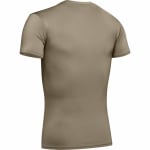 Under Armour Men's Tactical Shortsleeve Federal Tan Compression Shirt 1216007-49900 - Additional Image 4