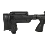 AX338 Lapua 20" Barrel, Brake, Black, Butt Spike, Quick Butt, Quick Cheek