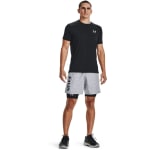 Under Armour Men's Heatgear Armour Black/White Long Shorts 1361602-00100 - Additional Image 1