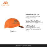 First Lite First Lite Trucker Hat Hunters Orange/Grey OS MATRKHGOS