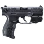 Walther P22Q .22lr Black Laser Set 10 round Pistol w/ 2 Magazines 5120729
