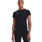 Under Armour Women's Tactical Tech Shortsleeve Black Shirt 1343357-00100 - Additional Image 2