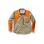 Filson Front Loading Shooting Shirt RH Khaki w/ Orange XL 10525