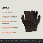First Lite Rugged Wool Fleece Glove Terra XL MARFFTRXL