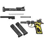 Beretta 92X Performance Carry Optic Dark Nistan Yellow Accents 9x19mm 4.9" Bbl SA/DA Pistol w/2 18 Mags J92XPCOYE18 - Additional Image 8