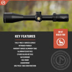 Athlon Talos HMR 6-24x50mm APRS-H2 SFP IR MIL Reticle Riflescope 215022