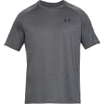 Under Armour Men's Tech 2.0 Shortsleeve Carbon Heather/Black Shirt 1326413-09000 - Additional Image 4