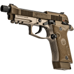 Beretta 80X Cheetah Tactical Desert w/ Threaded Barrel FDE .380 ACP 4.4" Bbl SA/DA Pistol w/2 10 Mags J80XTD10 - Additional Image 9