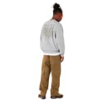 Oakley Men's New Granite Hthr Lifestyle Stacked Metal Sweatshirt FOA407447-28B - Additional Image 1