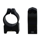 Zeiss Victory Weaver Style 1" Perma Attached Med 201M Scope Ring Set 000000-0490-092