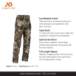 First Lite Men's Omen Stormshelter Pant Fusion XT MOOSPFUXT