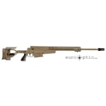 Accuracy International AX 300 Pale Brown chassis 26 inch barrel std brake - Left Hand A-XM300WMPB26SM-LH