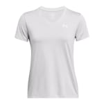 Under Armour Women's Tech Twist Shortsleeve Halo Gray/White Shirt 1384227-01400 - Additional Image 2