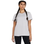 Under Armour Women's Tech Twist Shortsleeve Halo Gray/White Shirt 1384230-01400 - Additional Image 1