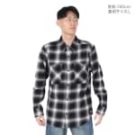Oakley 90s Plaid LS Shirt Grey/Black Check XS FOA406127-BCCXS