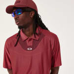 Oakley Men's Hibiscus Red L Golf Oakley C1 Engineered Exo Polo FOA407425-4RL-L - Additional Image 4
