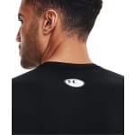 Under Armour Men's Heatgear Sleeveless Black/White Compression Shirt 1361522-00100 - Additional Image 2