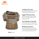 First Lite Dirtbag Duffle Dry Earth MD FTDBDDEMD