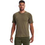 Under Armour Men's Tactical Shortsleeve Federal Tan/Federal Tan Cotton Shirt 1351776-49900 - Additional Image 1