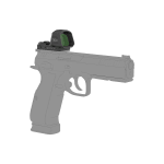 Vector Optics Frenzy F3 26x32mm Multi-Reticle Green Dot EDC Sight GIN Footprint with Auto On/Off, NV Settings, Side-Load Battery SCRD-GM79 - Additional Image 12