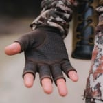 First Lite Rugged Wool Fingerless Glove Terra XL MARHFTRXL